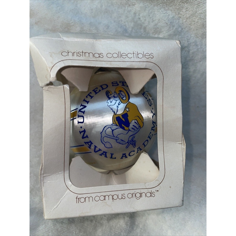 Christmas Collectibles Campus Originals United States Naval Christmas Ornament
